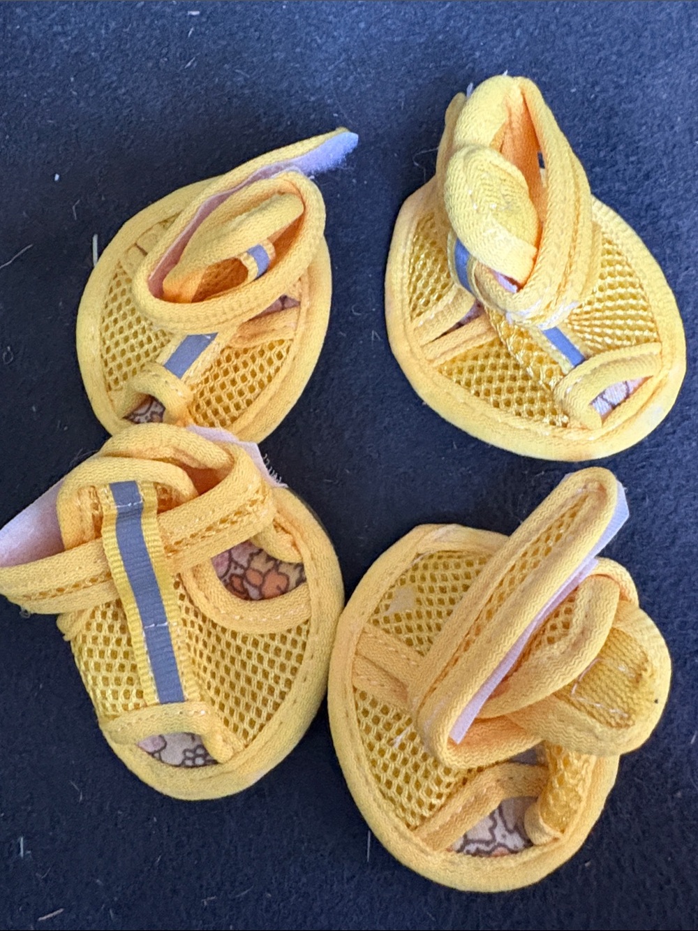 Yellow dog Mesh Sandals